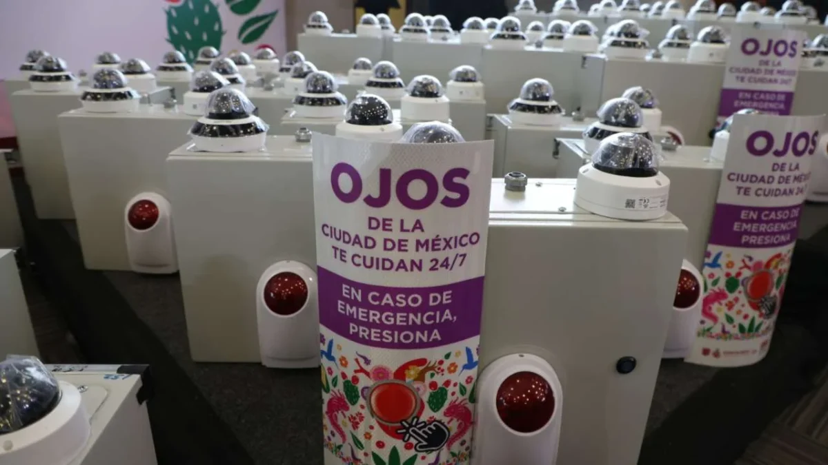 CDMX instalará 120 mil cámaras rumbo al Mundial 2026