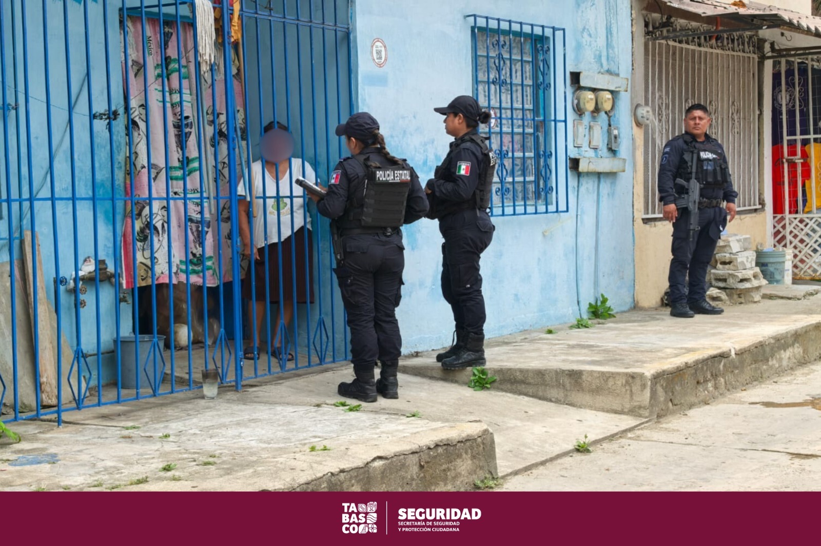 SSPC da seguimiento a víctimas de violencia de género en el municipio de Centro