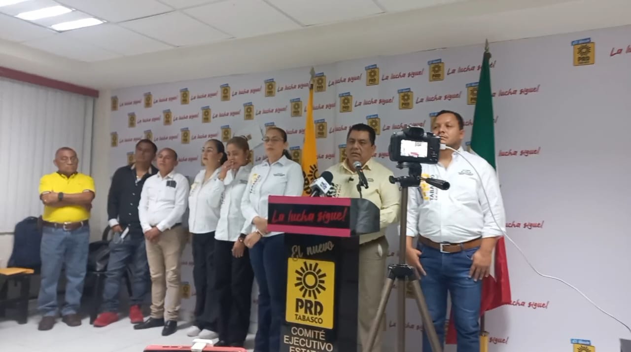 PRD Tabasco presentará proyecto alternativo el 1 de febrero