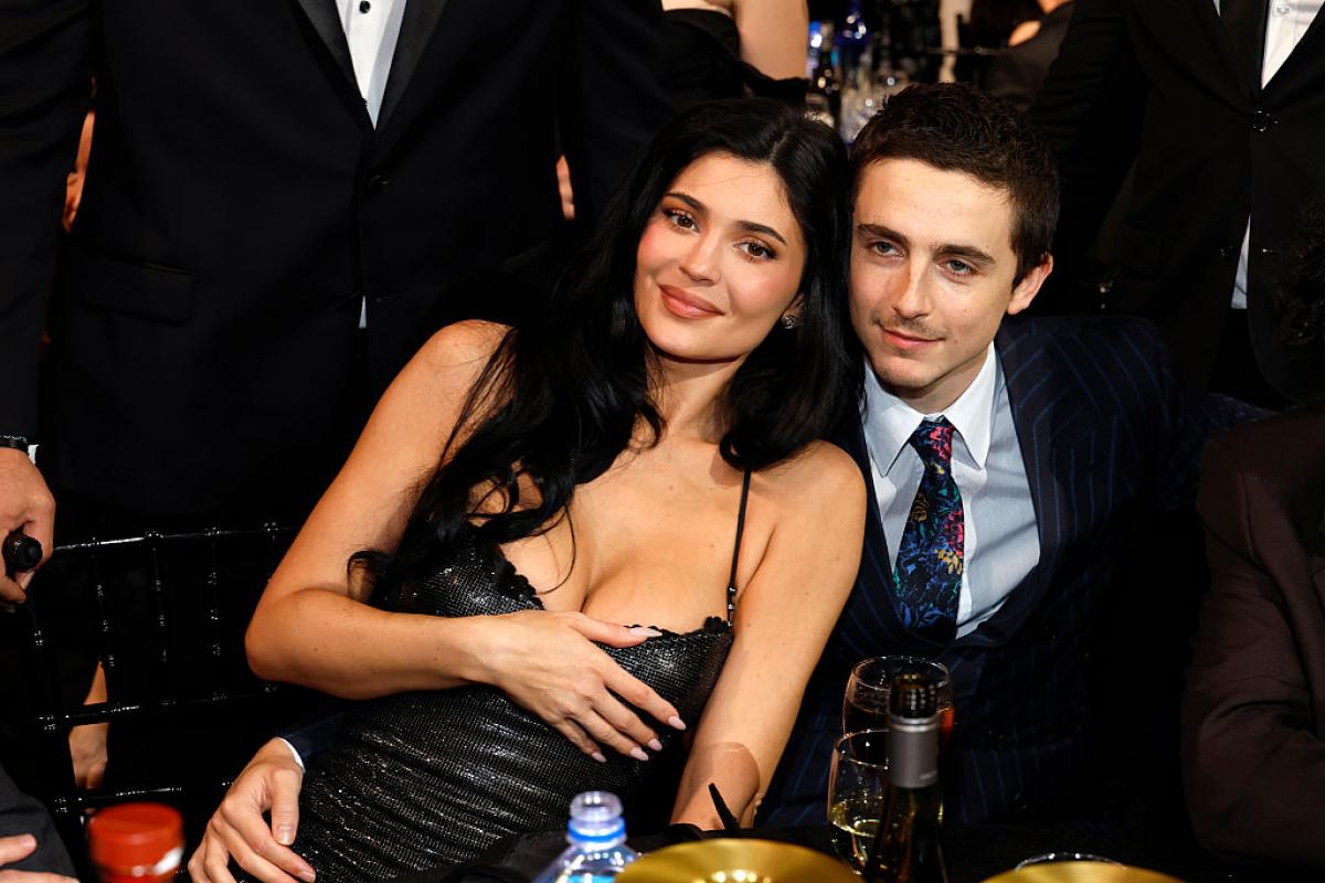 «Te amo, no podría hacerlo sin ti», la declaración de amor de Timothée Chalamet a Kylie Jenner en los Critics Choice Awards
