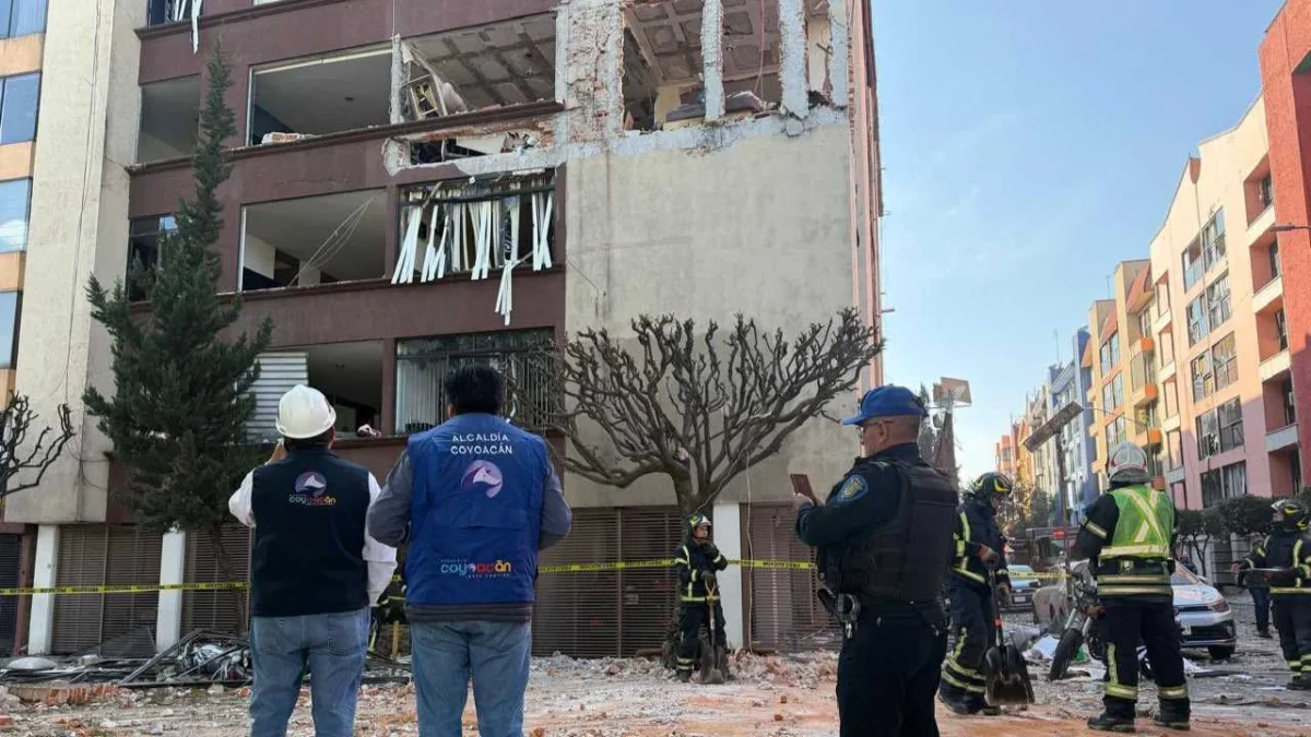 Prioridad es proteger vidas tras explosión en Coyoacán: alcalde
