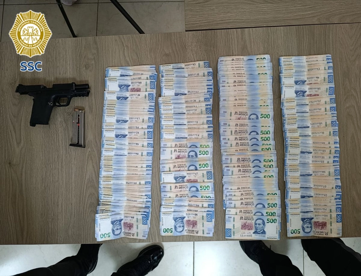 Detienen a cuatro tras asalto en Iztacalco y recuperan 200 mil pesos