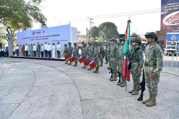 Conmemoran en Tabasco el aniversario de la victoria liberal sobre el invasor francés