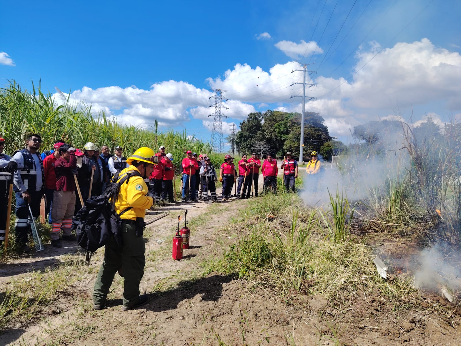 Refuerzan prevención de incendios ante temporada de estiaje