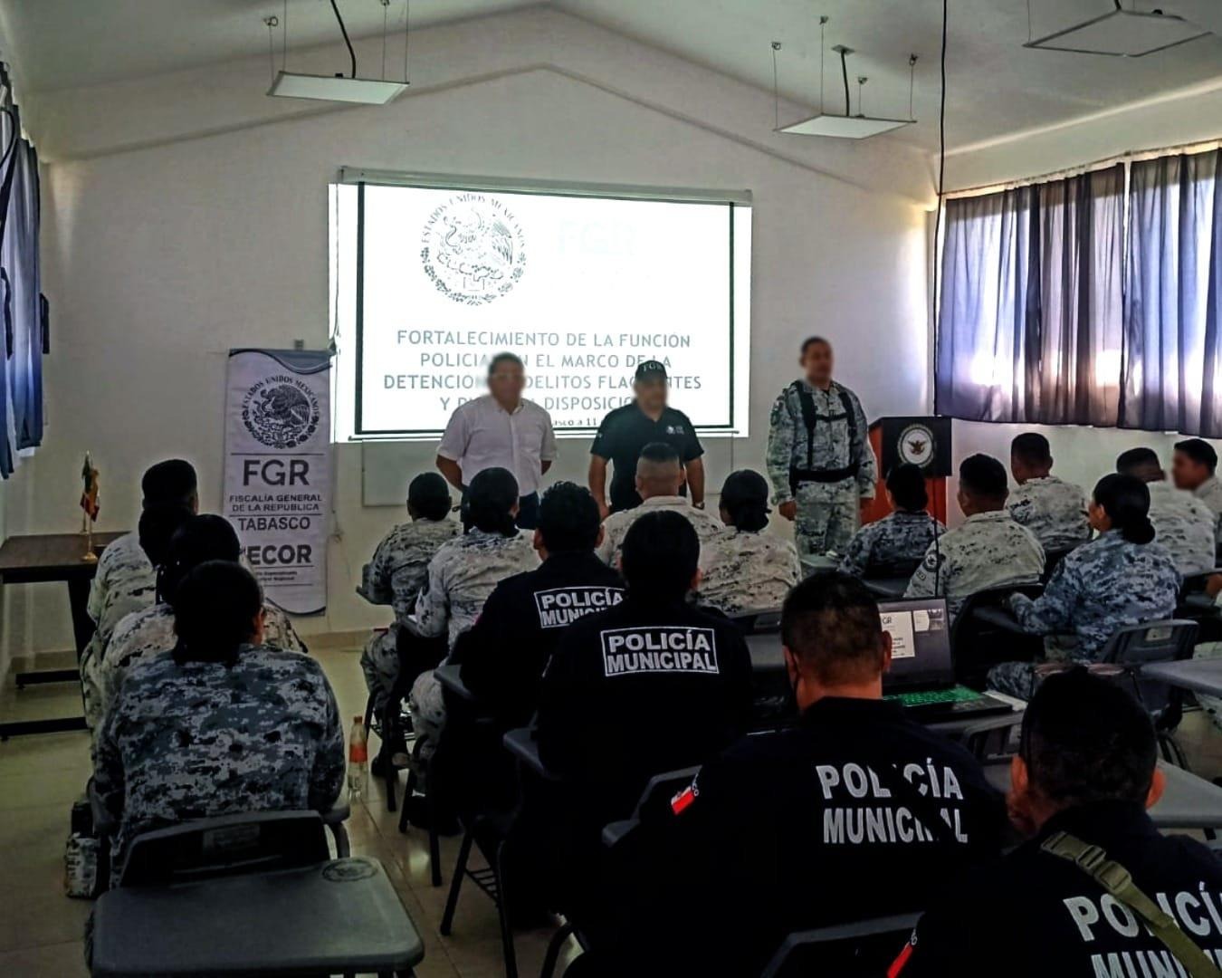 FGR capacita a primeros respondientes en Tenosique
