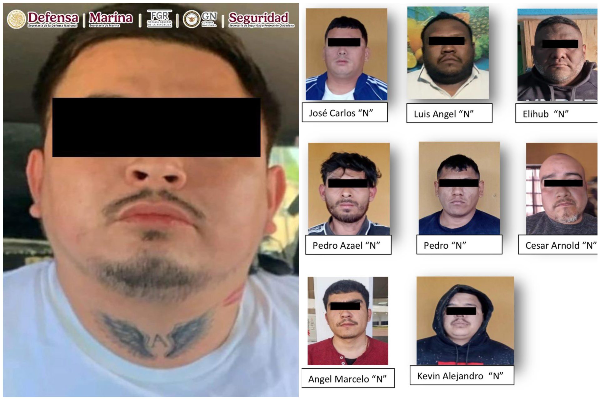 García Harfuch confirma nueve detenidos del Cártel del Golfo en Tamaulipas, entre ellos el ‘Lexus’