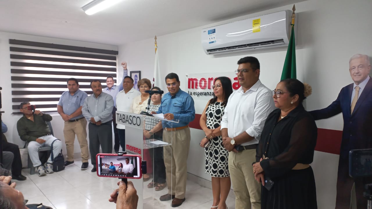 Morena Tabasco espera convocatoria rumbo a 2027