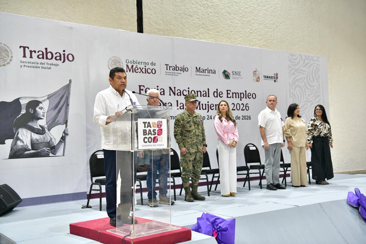 Ofertan 930 vacantes en Feria Nacional de Empleo para Mujeres en Tabasco
