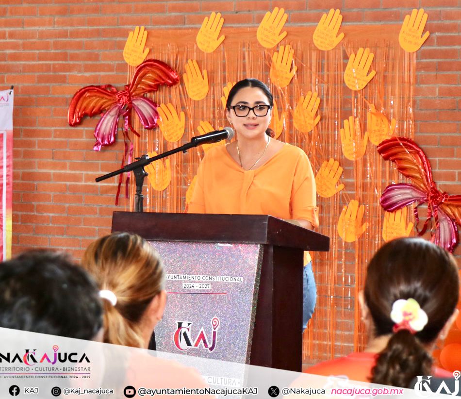 Jóvenes de Nacajuca participan en actividades Contra la Violencia
