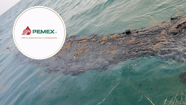 Descarta Pemex fuga o derrame en playas del sur de Veracruz