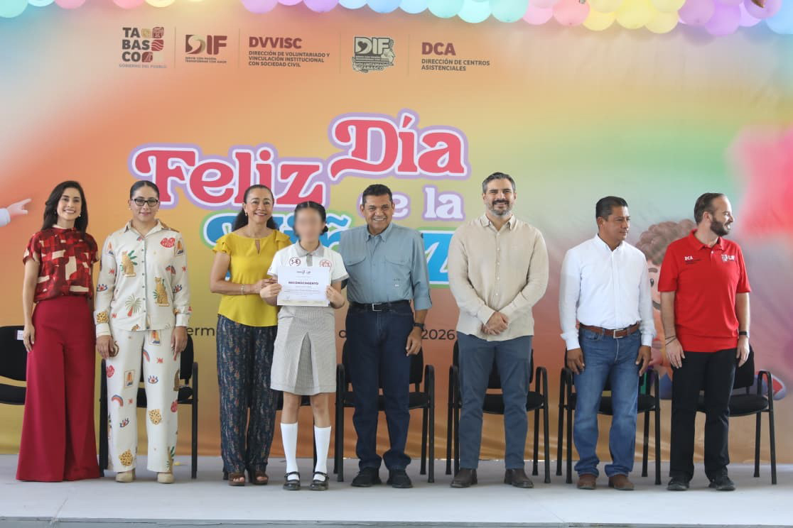Javier May celebra a la niñez y reafirma apoyo a su desarrollo