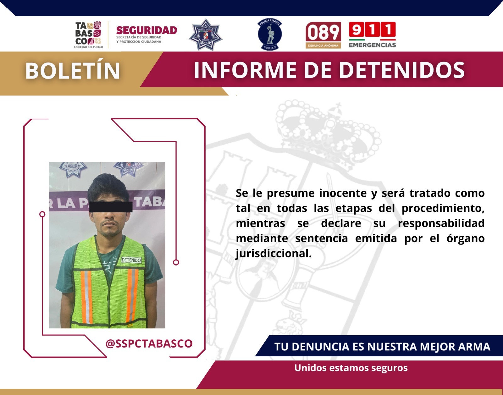Detienen a tres personas por delitos contra la salud en Centro