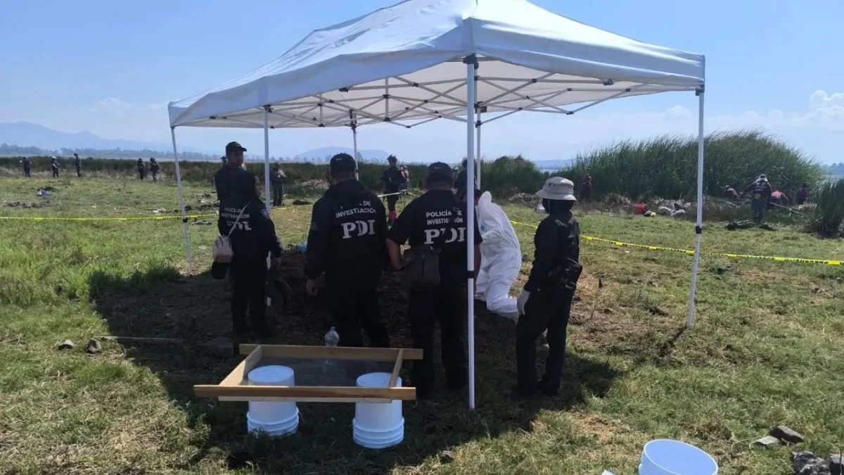 Hallan 219 restos humanos en zona limítrofe de CDMX y Edomex