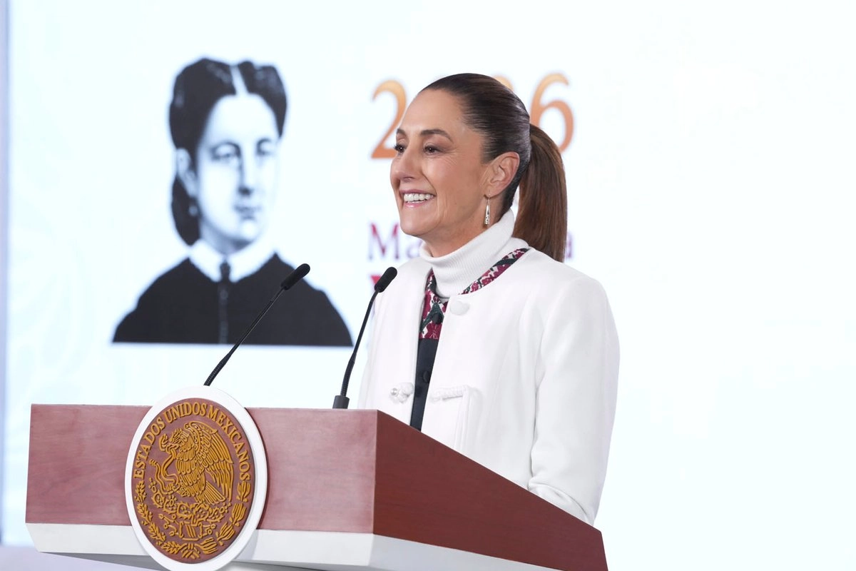 Aprobación a Claudia Sheinbaum registra 70% en marzo