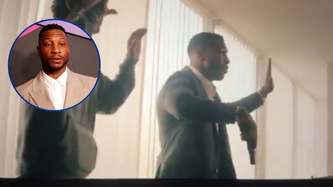 Jonathan Majors sufre accidente en el set de nueva película de acción