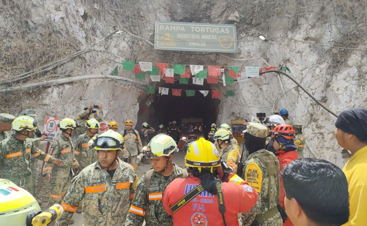 Quedó atrapado 14 días y sobrevivió al derrumbe en una mina de Sinaloa