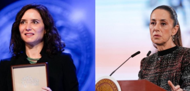Presidenta madrileña suspende última parte de su gira en México y culpa al “boicot” incitado por Sheinbaum