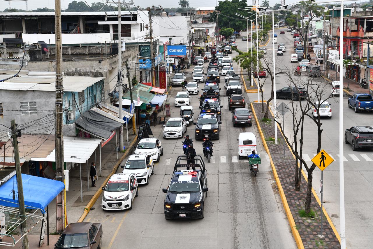 Gabinete de Seguridad de Tabasco reporta 17 detenidos y decomisos de droga e hidrocarburos