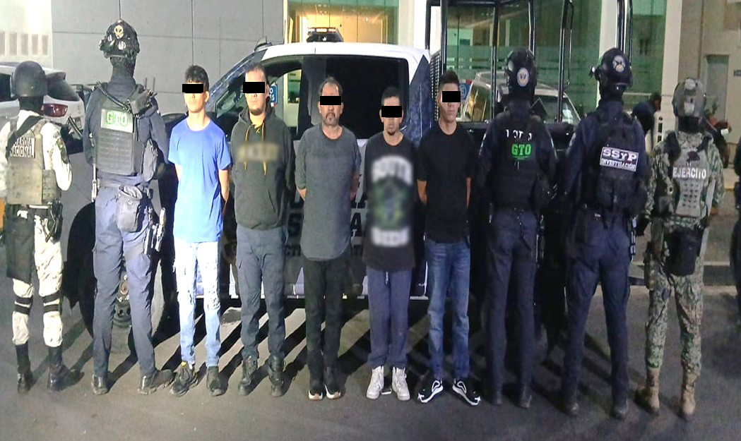 Gabinete de Seguridad reporta detenciones y aseguramientos en 11 estados del país