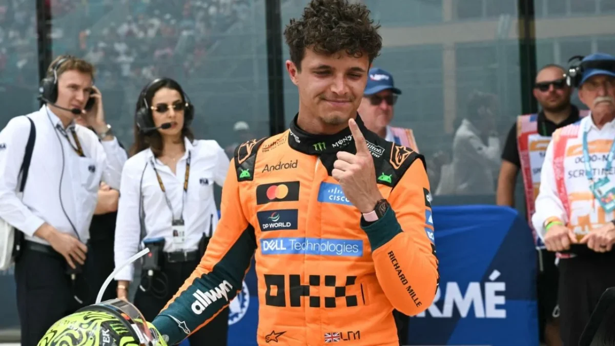 Lando Norris gana el sprint del GP de Miami y rompe racha de Mercedes