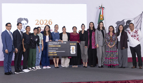 Cuatro jóvenes representarán a México en la inauguración del Mundial 2026