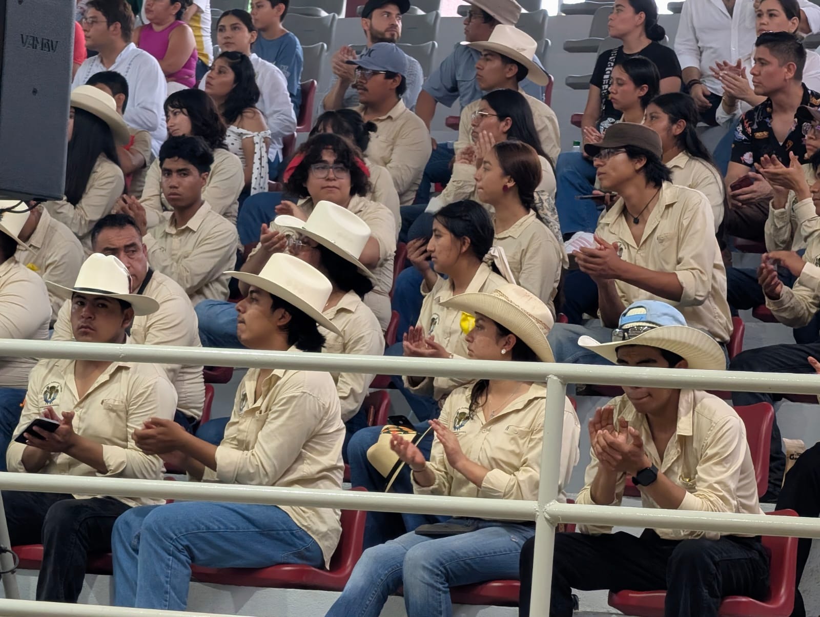 Realizan primer juzgamiento Beefmaster en nueva pista ganadera de Tabasco