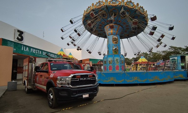 Refuerzan supervisión en juegos mecánicos de la Feria Tabasco