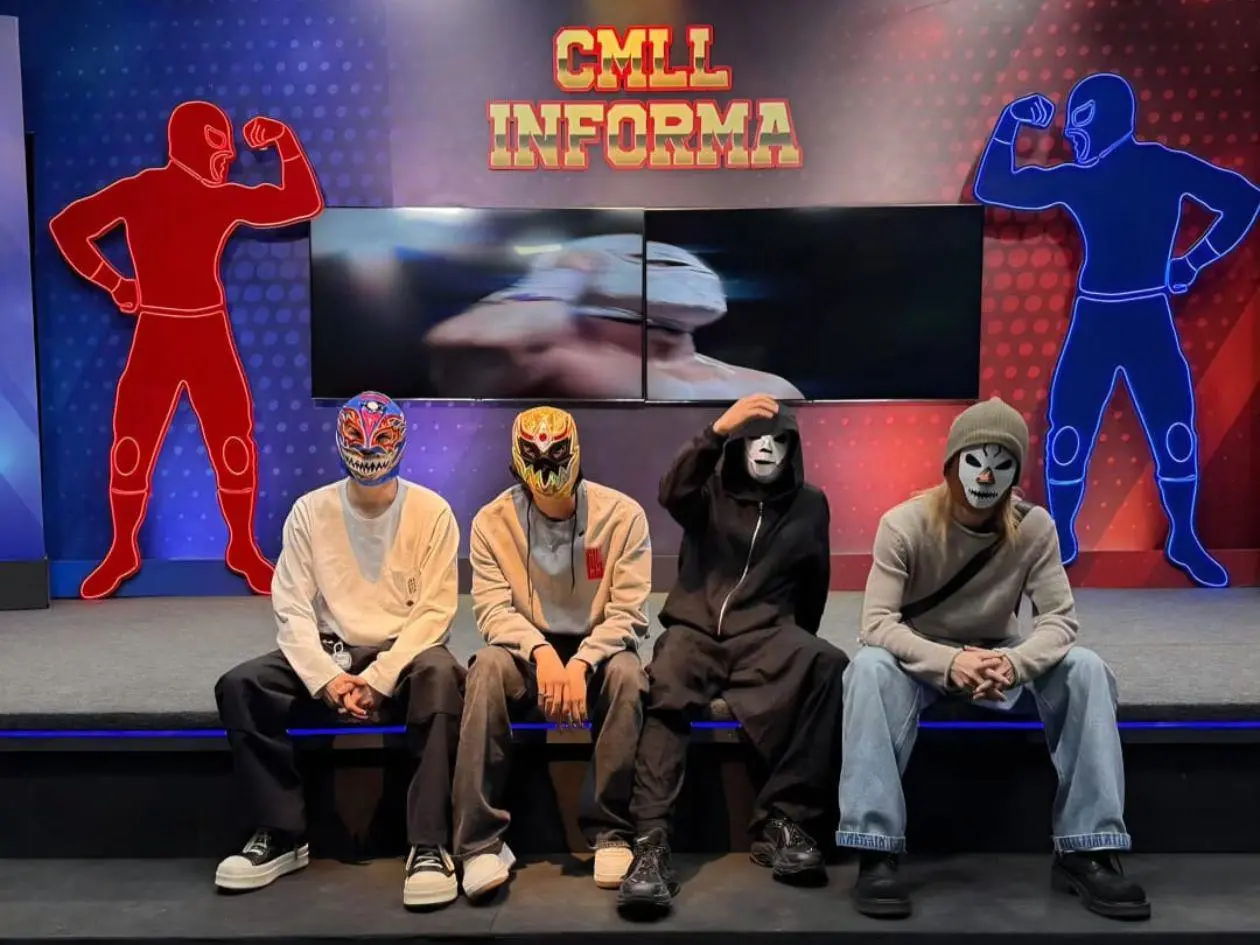 BTS en CDMX: Así disfrutaron una función la lucha libre mexicana