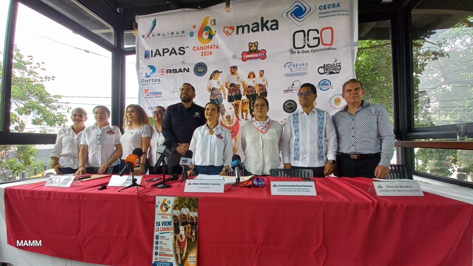 Anuncian la 6ª Caninata 2026 en Villahermosa