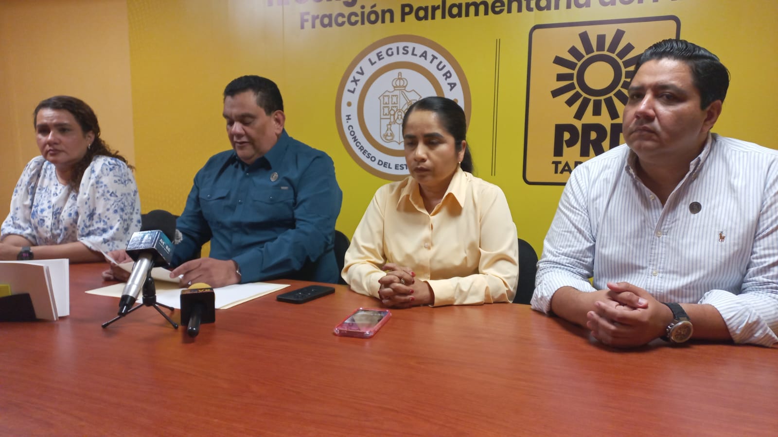 Bancada PRD Tabasco pide que modificación a Ley ISSET garantice pensiones al 100%