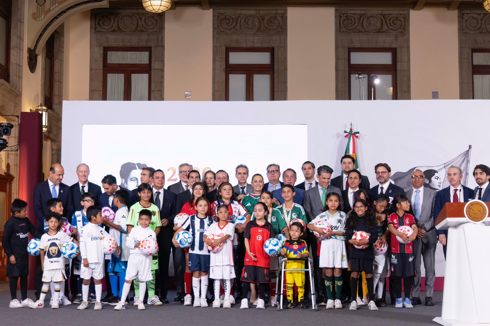 Liga MX, Federación y Gobierno de México unen fuerzas para crear la mayor cantera de talento futbolístico del país
