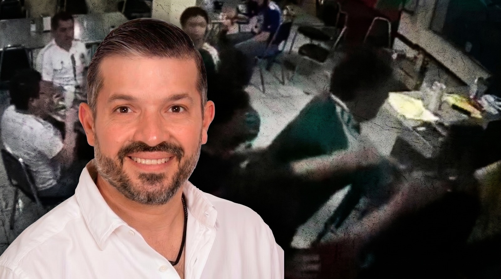 Exhiben a Alcalde de El Carmen golpeando a mesero
