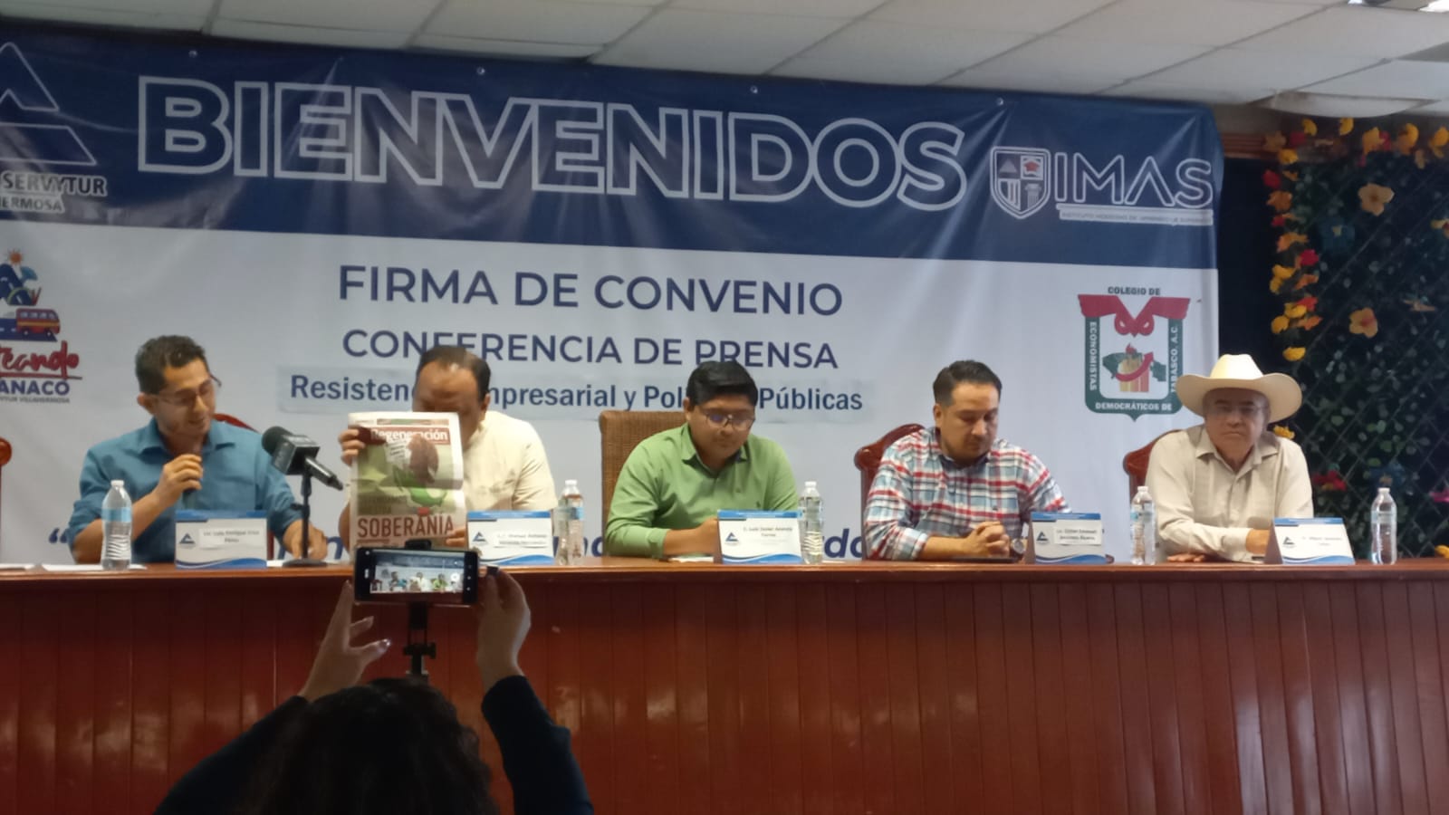 CANACO Villahermosa respalda a su presidenta Susana León y dijeron no tener miedo a MORENA