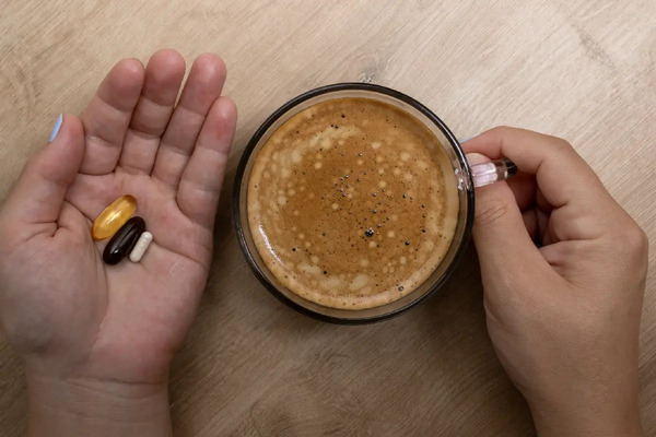 ¿Tomas tus pastillas con café? Esto es lo que podría pasarte
