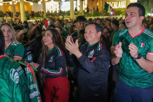 Yucatán vive la fiesta del Mundial con 11 mil aficionados