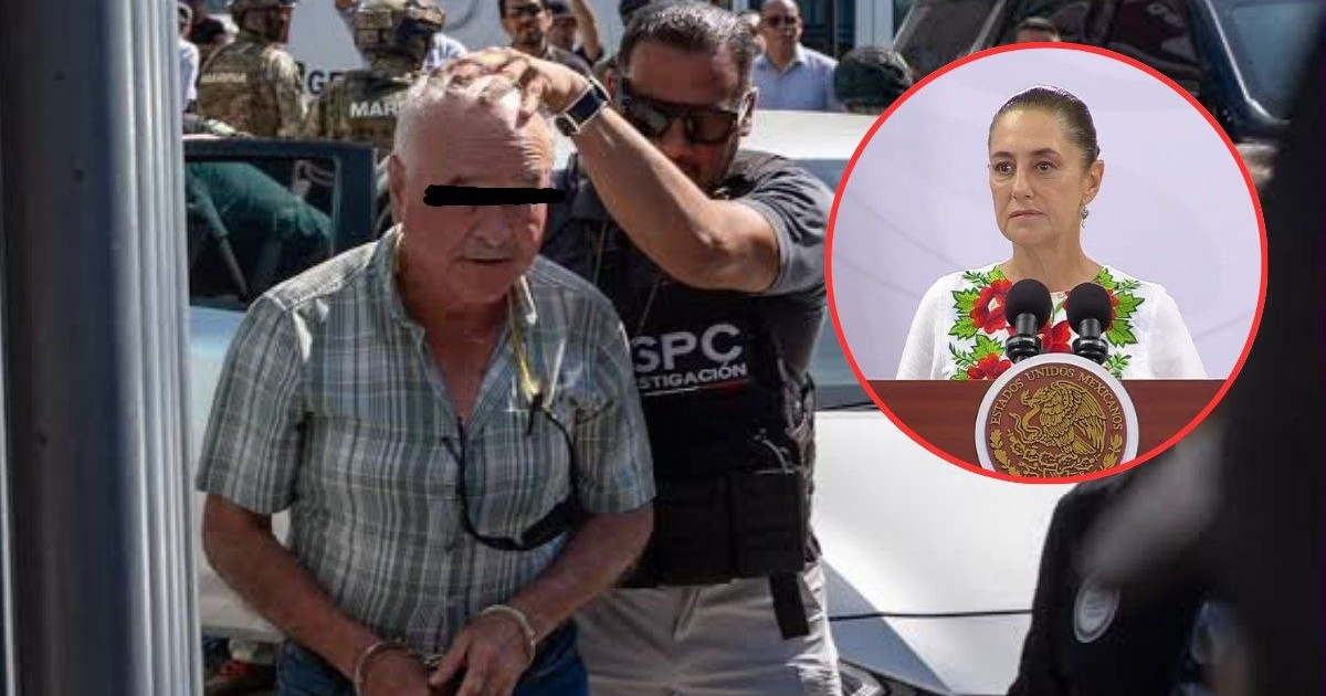 Claudia Sheinbaum niega motivos políticos tras detención de exgobernador mexicano por contrabando
