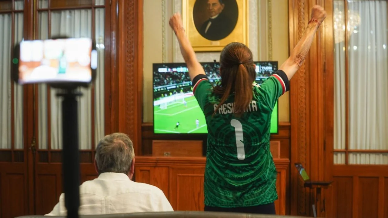 Sheinbaum confía en triunfo de México ante Inglaterra