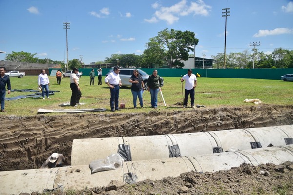 Supervisa Javier May obras para prevenir inundaciones en Cunduacán