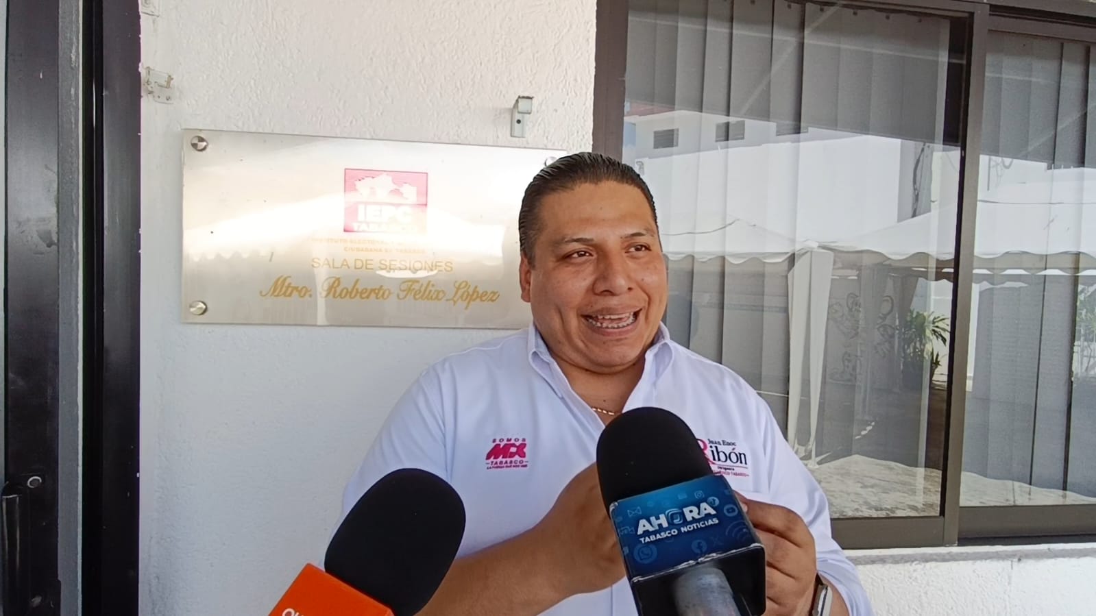 SomosMx Tabasco analizará denuncia en contra de Morena, pero estos saben cómo protegerse: Juan Enoc Ribón