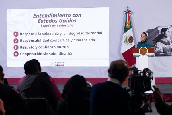 Sheinbaum: «No hacemos pactos con criminales»
